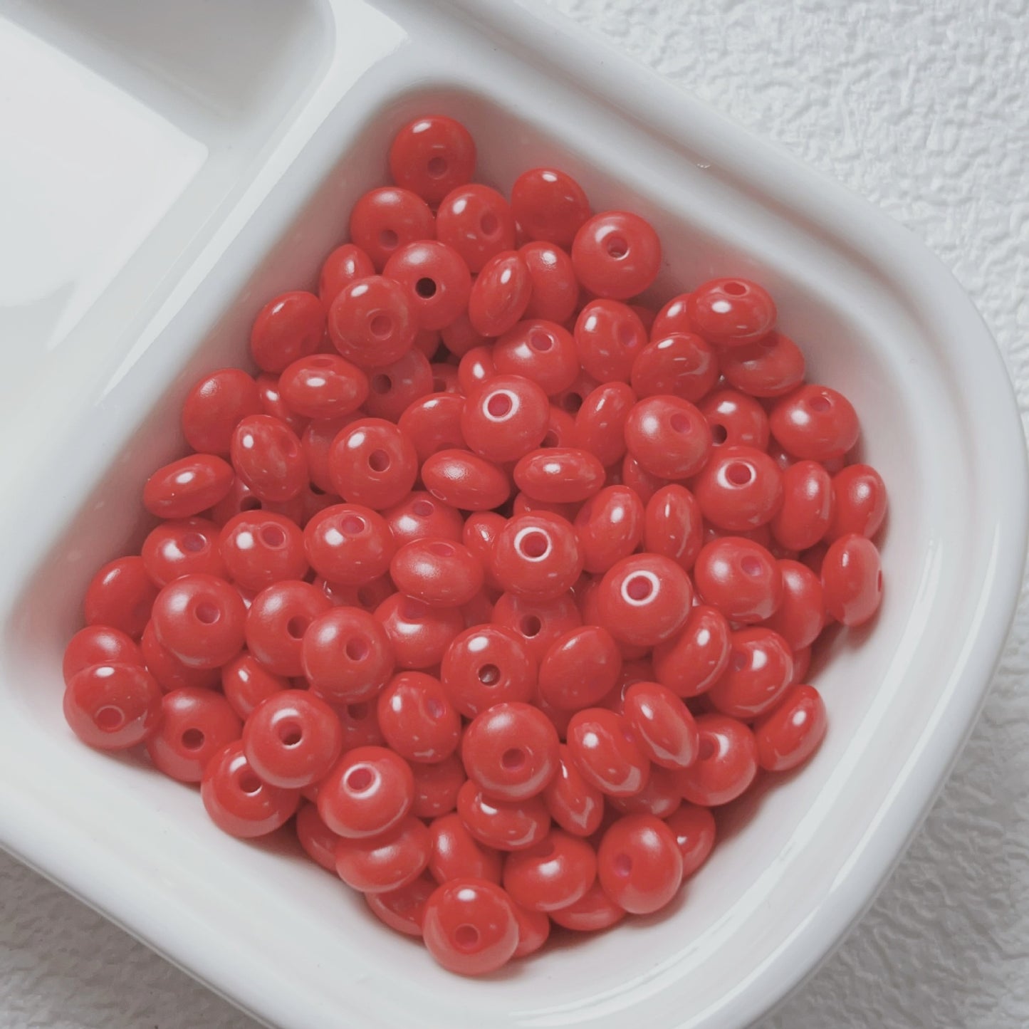 Color paint abacus beads beads DIY handmade bead