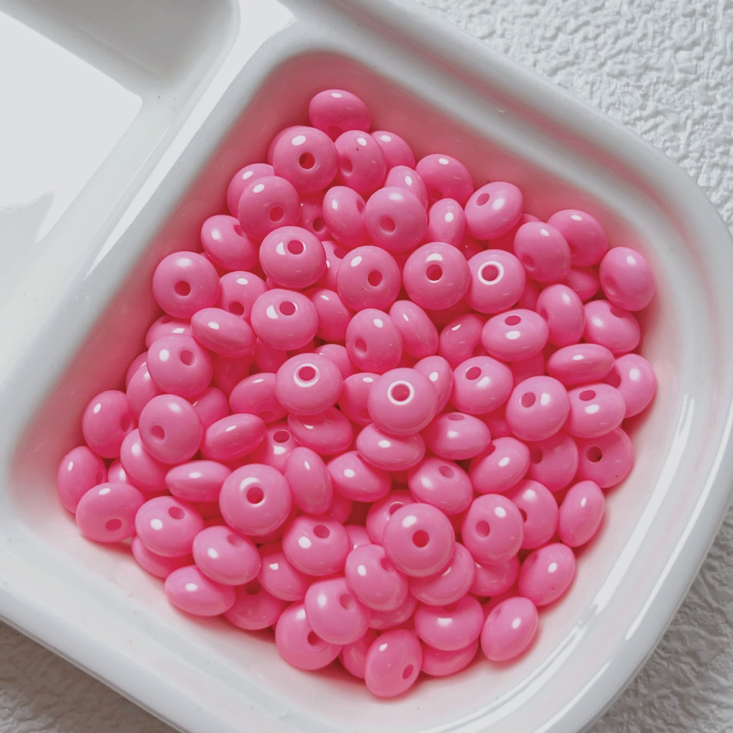 Color paint abacus beads beads DIY handmade bead