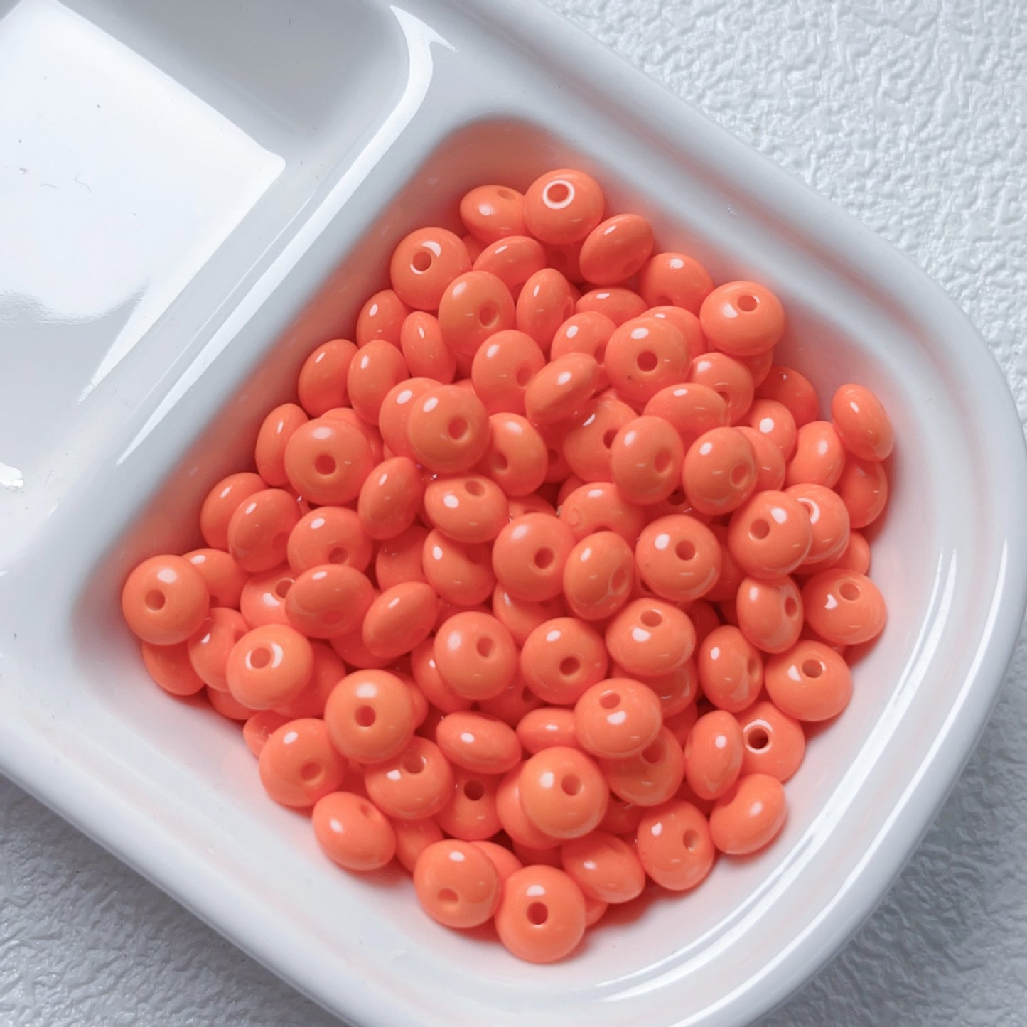 Color paint abacus beads beads DIY handmade bead