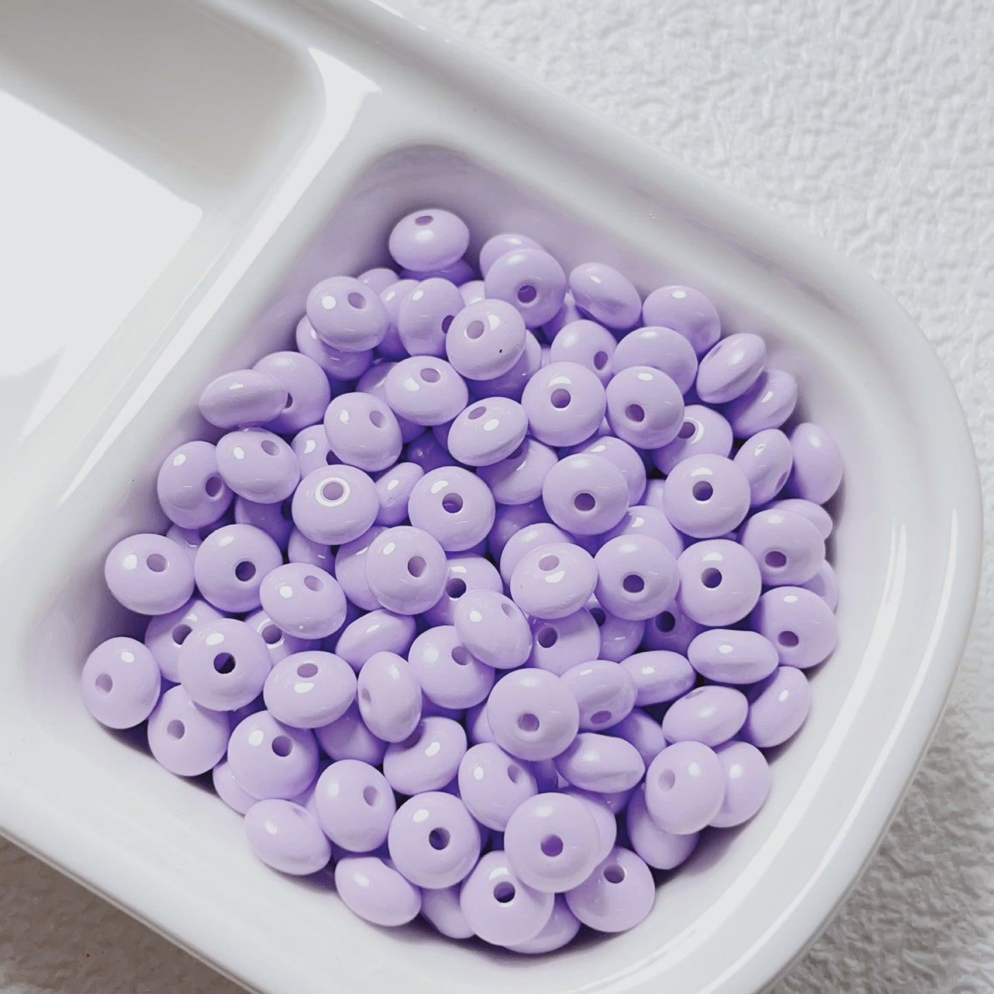 Color paint abacus beads beads DIY handmade bead