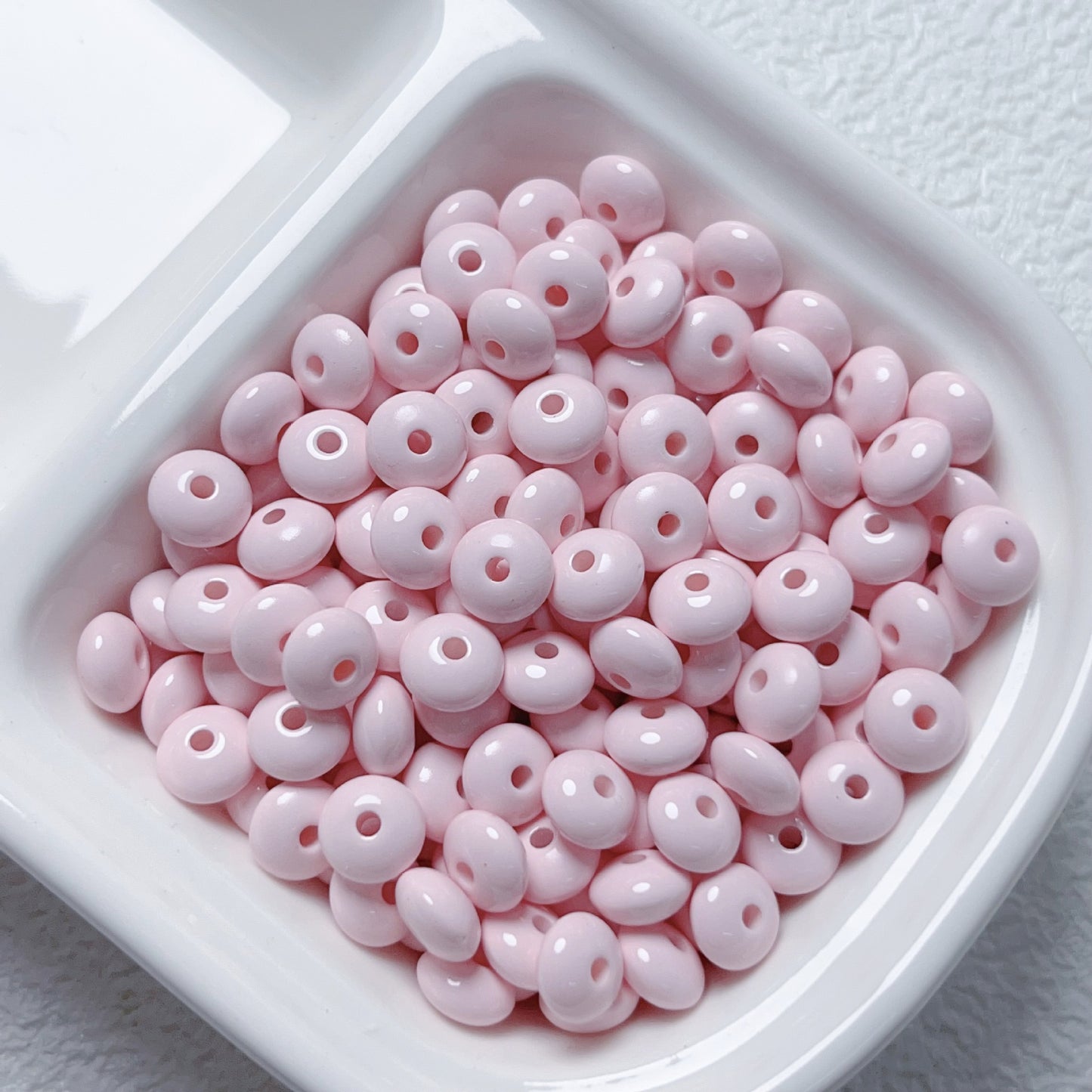 Color paint abacus beads beads DIY handmade bead
